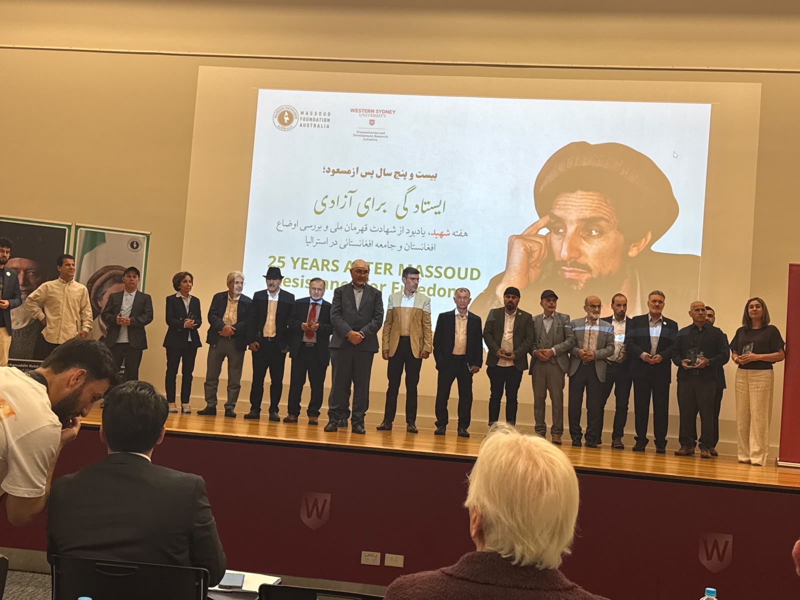 برگزاری مراسم بیست‌وپنجمین سالگرد شهادت احمدشاه مسعود در استرالیا