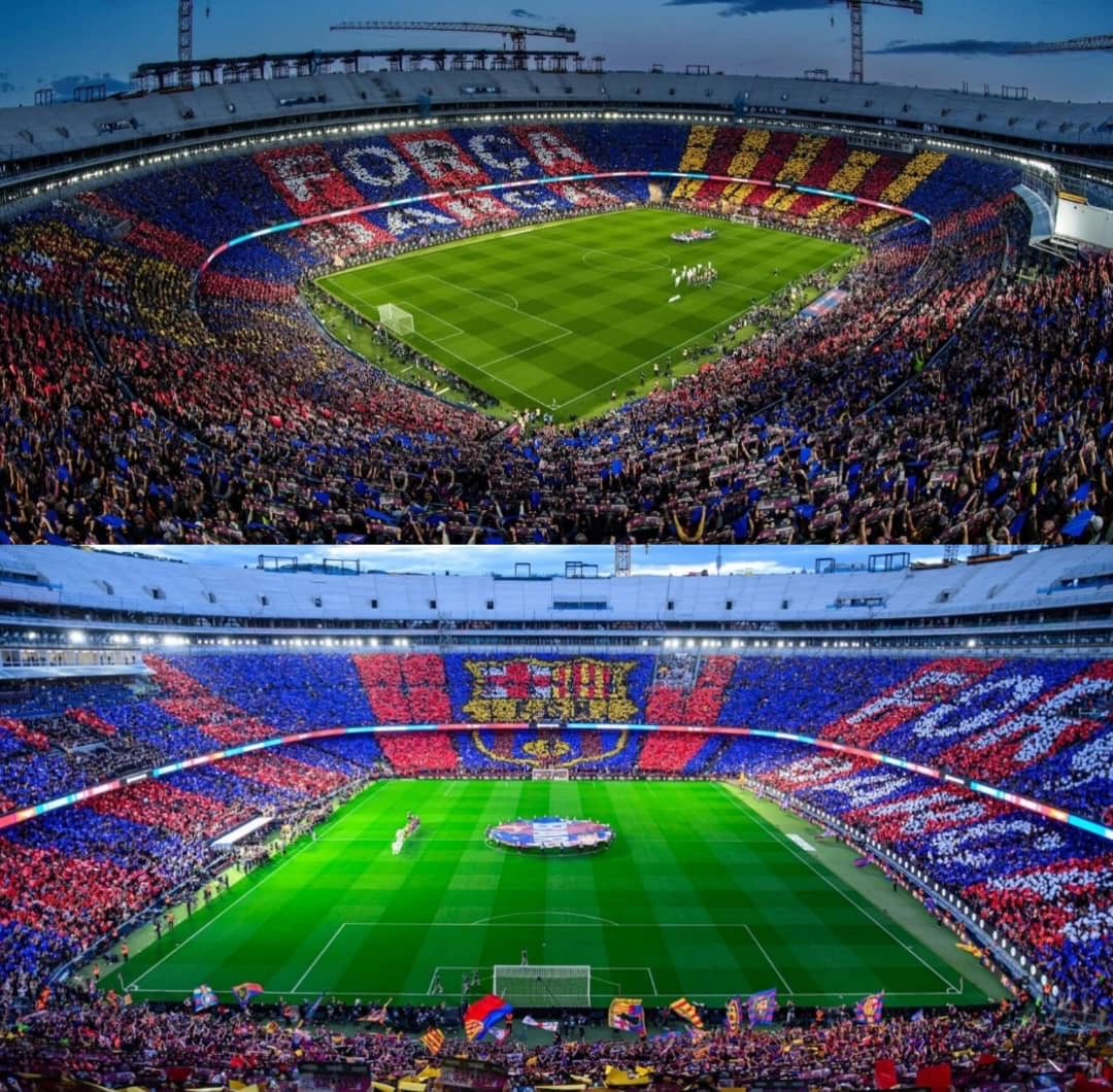 *Beautiful view of the Camp Nou stadium in Spain 2026*