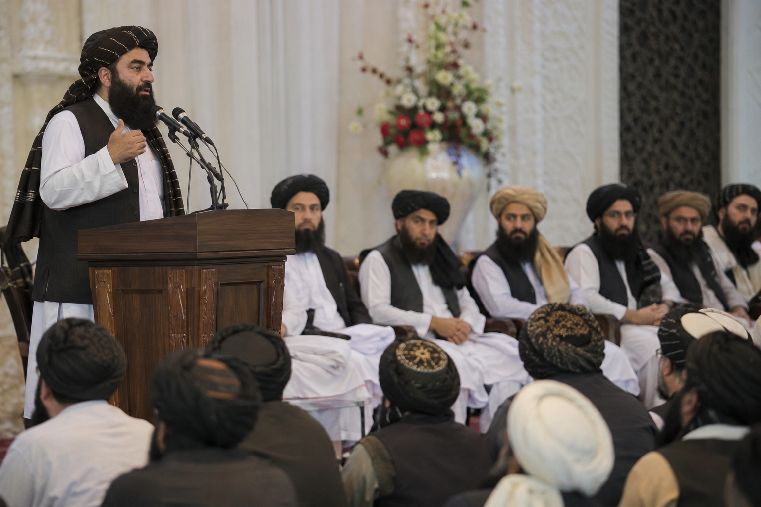 Headline: Taliban Intelligence Minister at “Gul-e Anar Poetry Gathering” Urges Poets to Explain Hibatullah’s Decrees Through Poetry