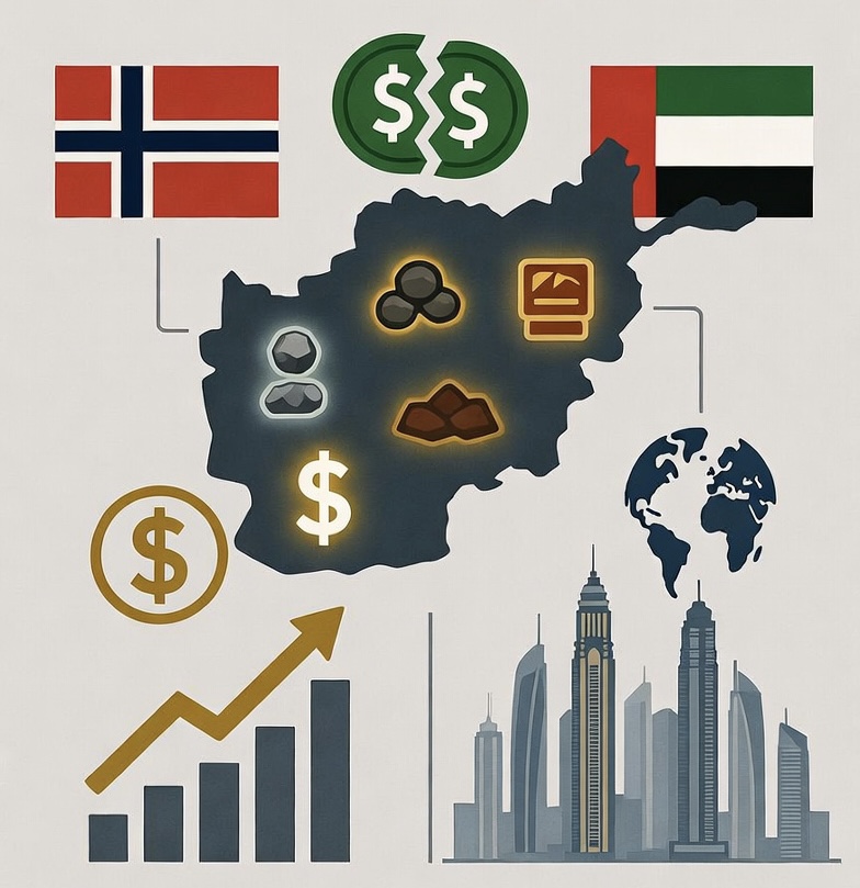 Why is Afghanistan still poor despite its rich natural resources? A comparative analysis with Norway and the United Arab Emirates