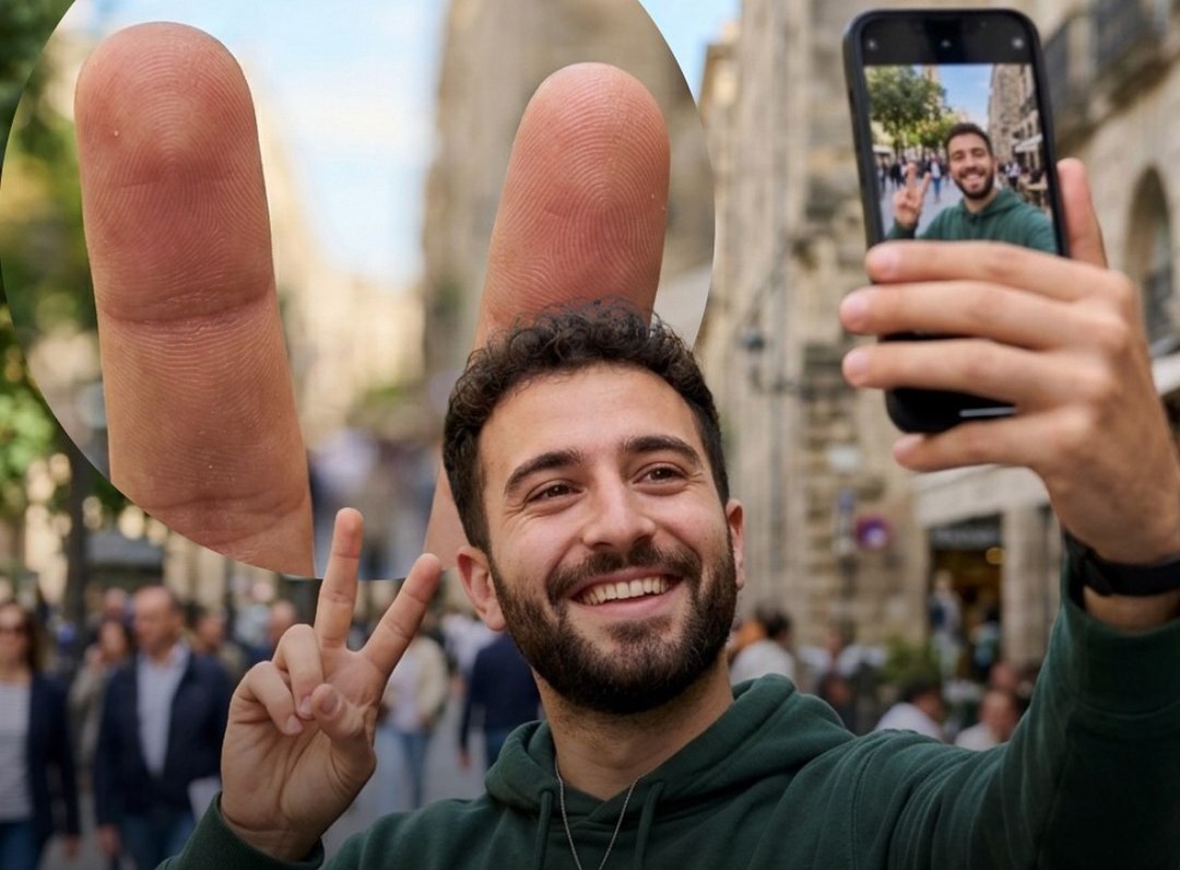 Experts Warn About Fingerprint Theft From Selfie Photos