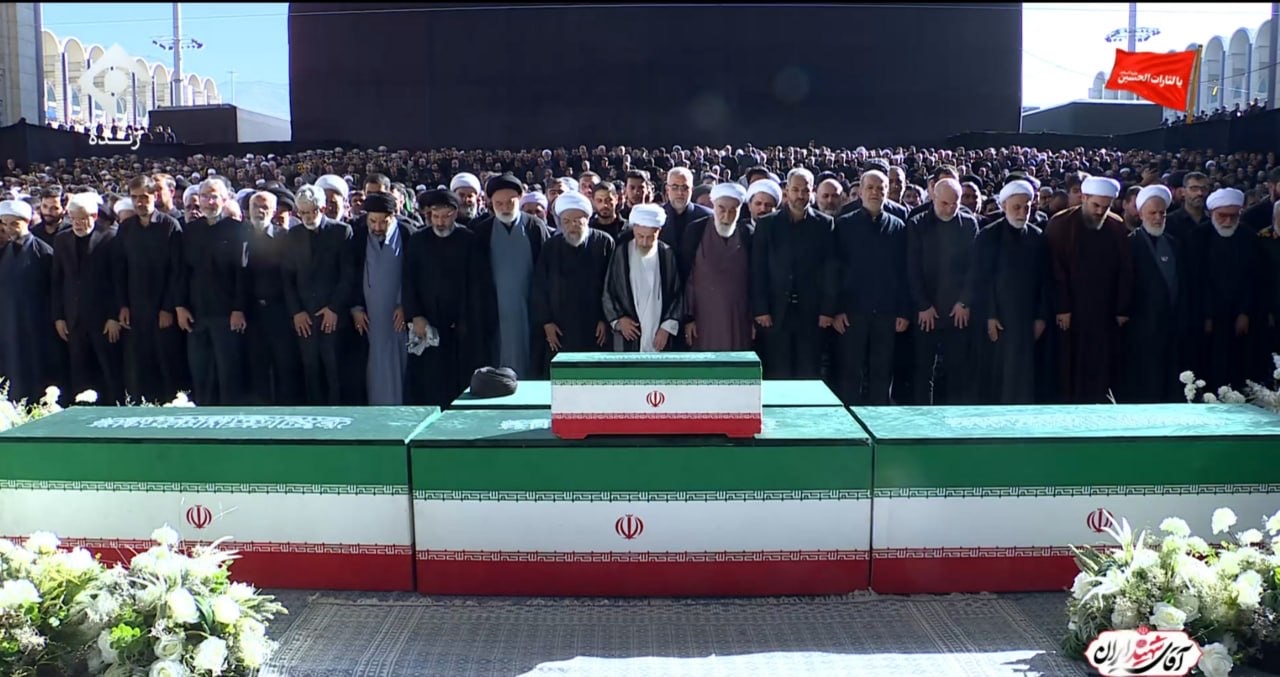 مراسم تشییع علی خامنه‌ای برگزار شد؛ غیبت مجتبی خامنه‌ای در کانون توجه
