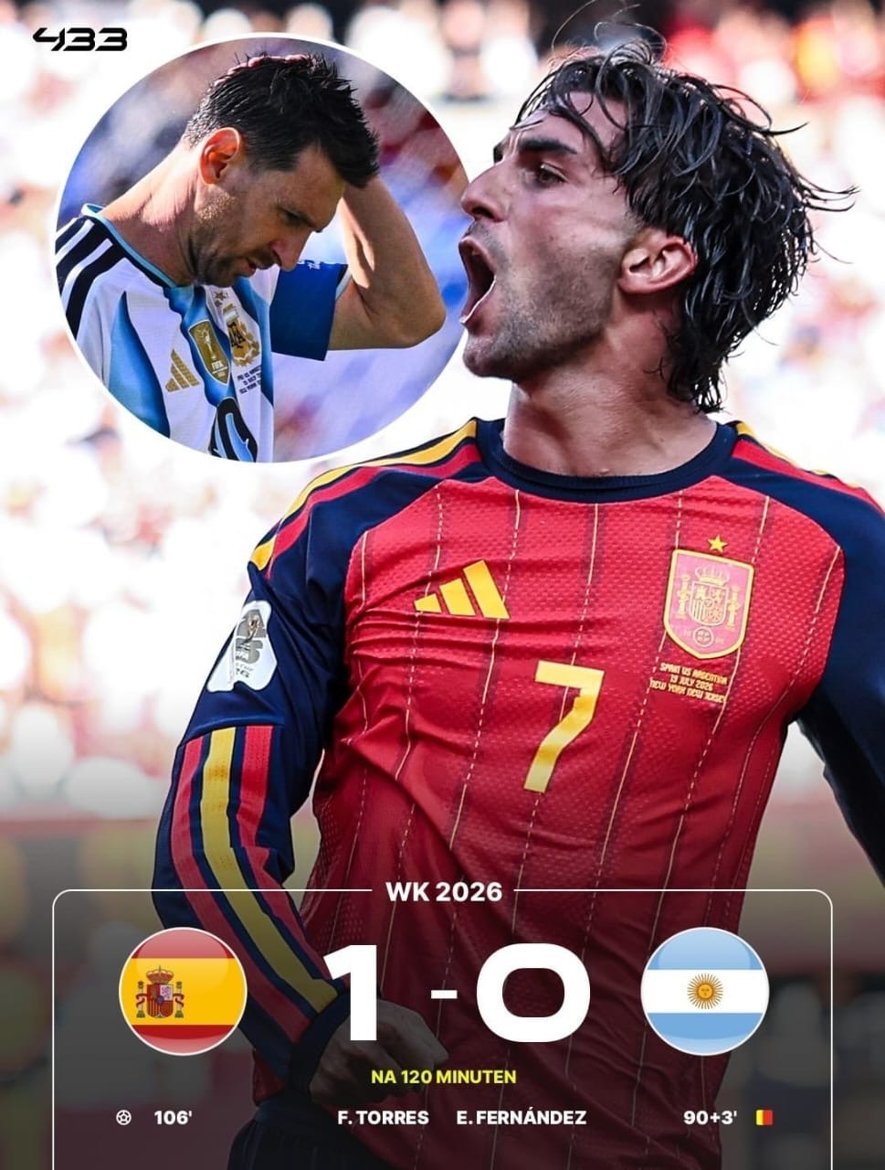 Spain won the 2026 World Cup with a 1-0 victory over Argentina in the final.