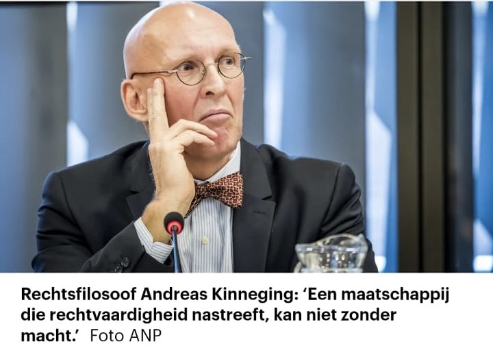 A society that strives for justice cannot exist without power.