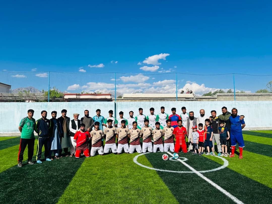 Standard futsal field opens in Kapisa; a new step for the growth of youth sports